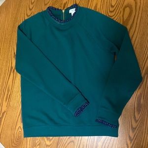 Ruffleneck Sweatshirt